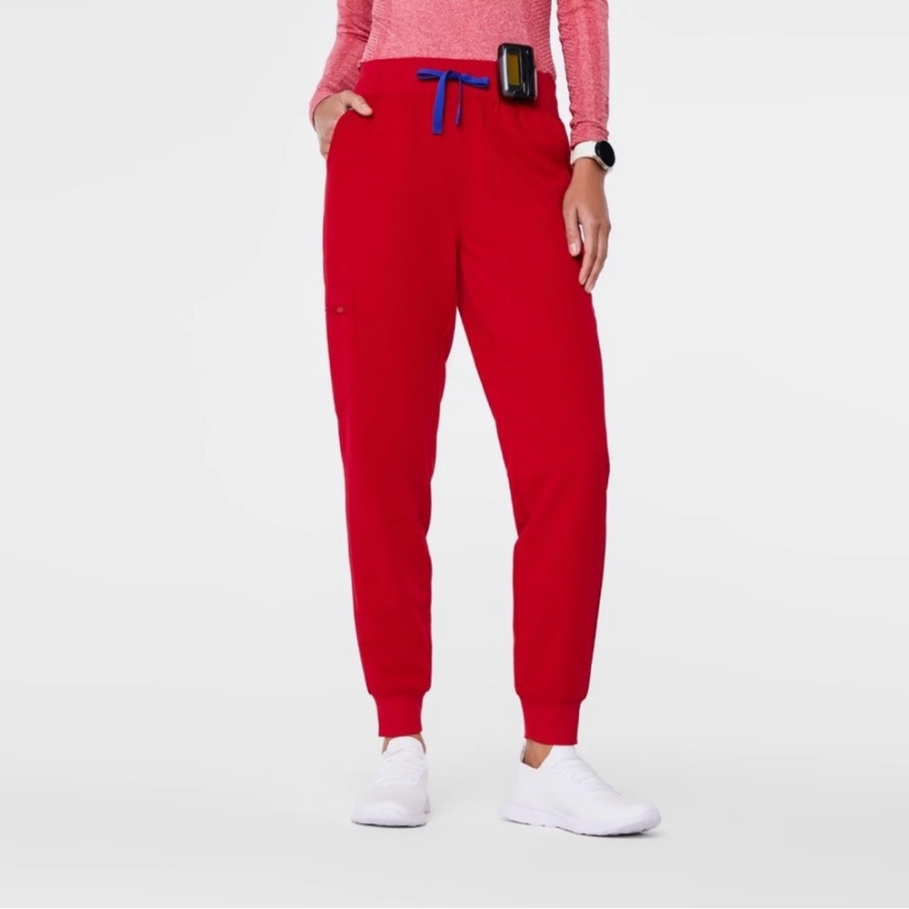 Figs Zamora Joggers - Winning Red